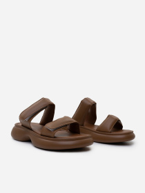 Шльопанці ISSA Plus модель OB2-486_коричневый Фото