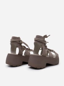 Босоножки ISSA Plus модель OB2-497_бежевый Босоножки ISSA Plus модель OB2-497_бежевый Фото