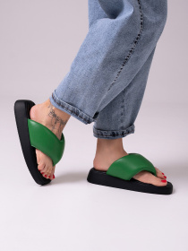 Вьетнамки ISSA Plus модель OB2-498_зеленый Вьетнамки ISSA Plus модель OB2-498_зеленый Фото