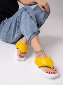 В'єтнамки ISSA Plus модель OB2-498_желтый Фото