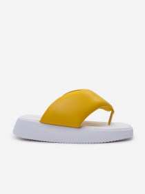 Вьетнамки ISSA Plus модель OB2-498_желтый Фото