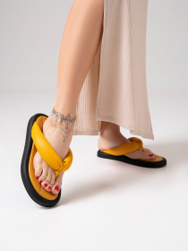 Вьетнамки ISSA Plus модель OB2-499_оранжевый Фото