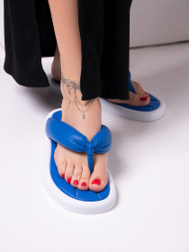 Вьетнамки ISSA Plus модель OB2-499_синий Фото