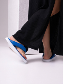 Вьетнамки ISSA Plus модель OB2-499_синий Фото