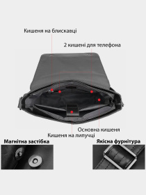 Мессенджер Vintage модель bag24_20435 Фото