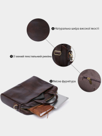 Портфель Vintage модель bag24_20679 Фото