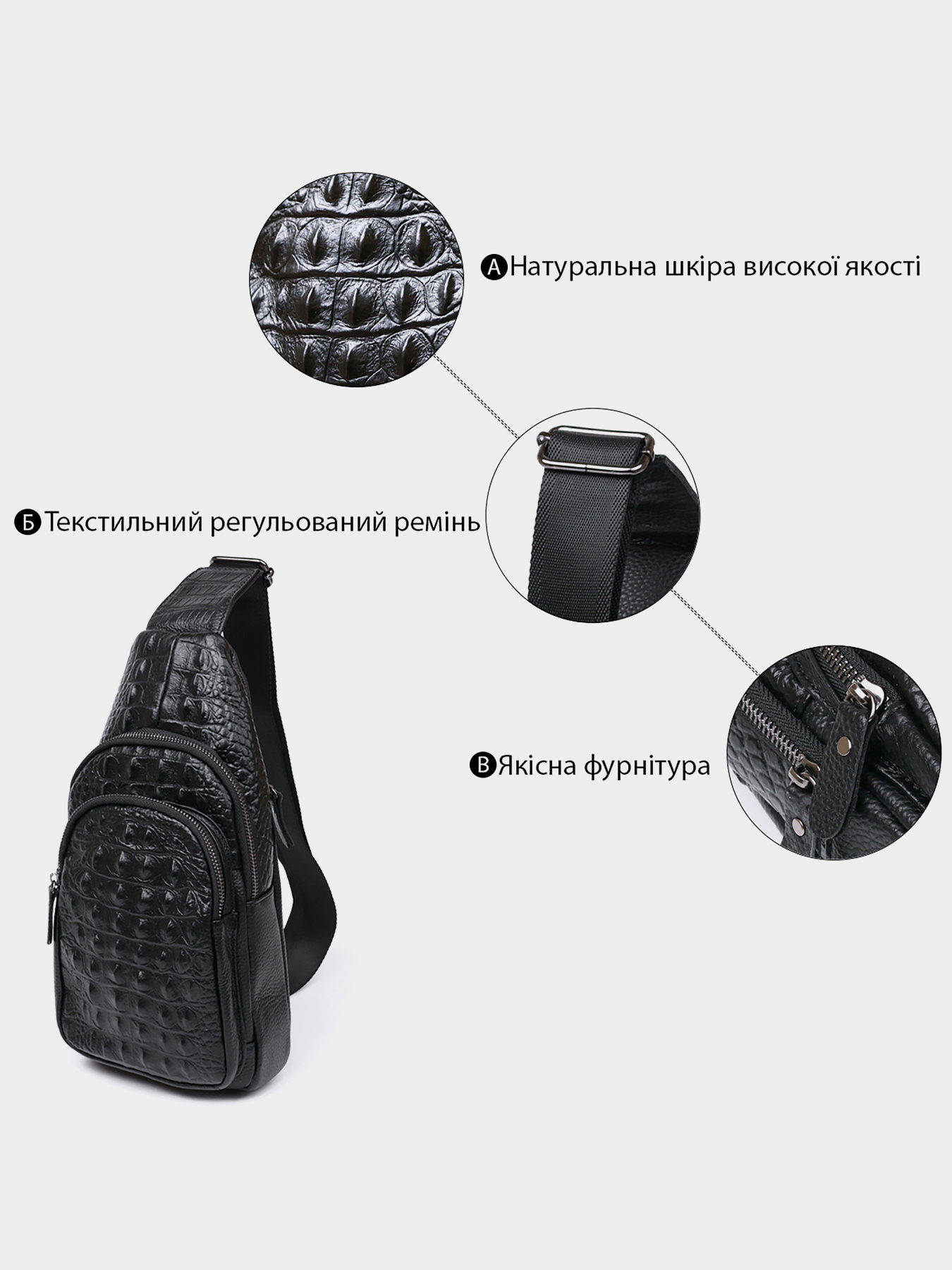 Кросс-боди Vintage модель bag24_20674 Фото