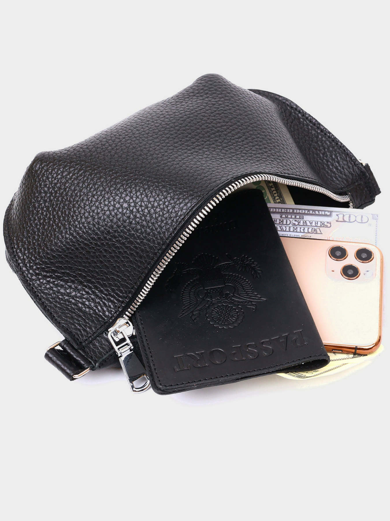 Поясна сумка Shvigel модель bag24_16373 Поясна сумка Shvigel модель bag24_16373 Фото