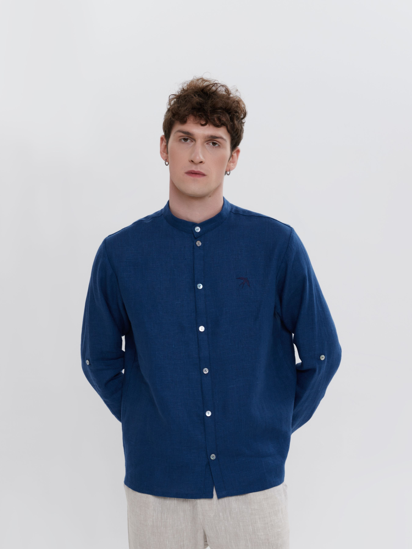 Сорочка повсякденна GNIZDO модель MSULSES-022 Фото