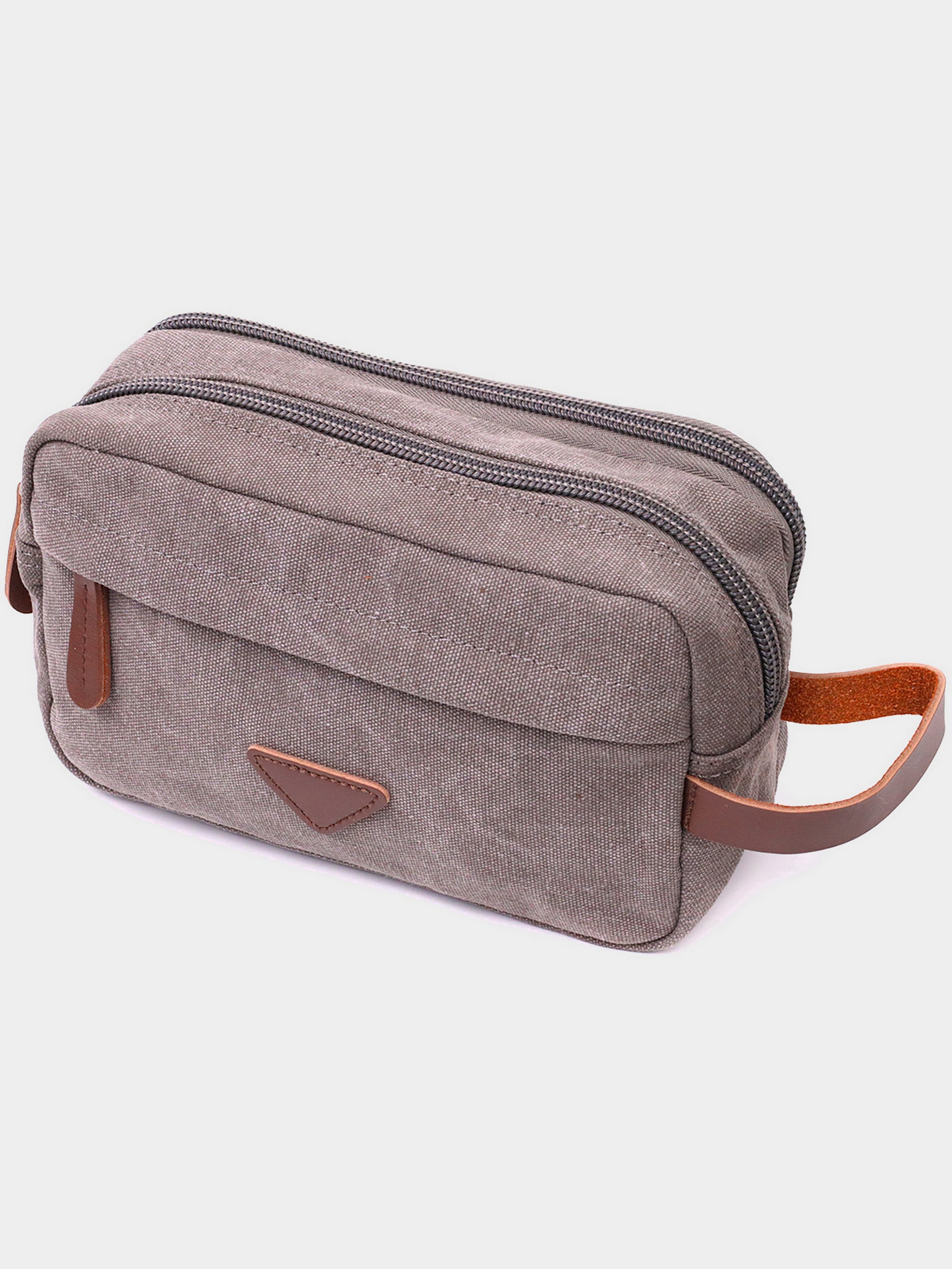 Vintage Клатч (bag24_22230) Чоловіче колір - Сірий матеріал - Текстиль