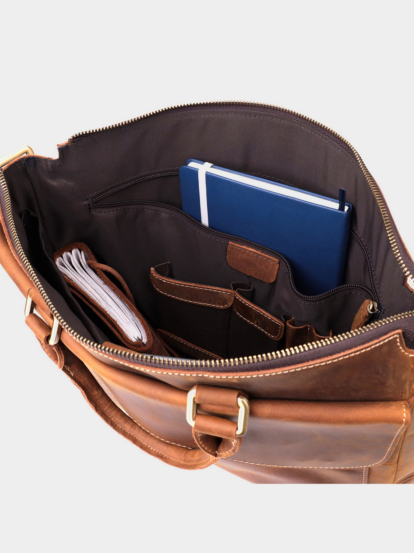 Портфель Vintage модель bag24_22673 Фото