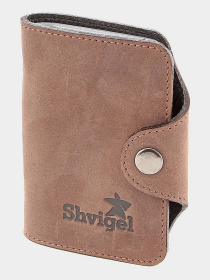 Кошелек Shvigel Набір (візитниця модель bag24_10074 Фото