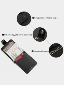 Портмоне Shvigel модель bag24_13787 Портмоне Shvigel модель bag24_13787 Фото