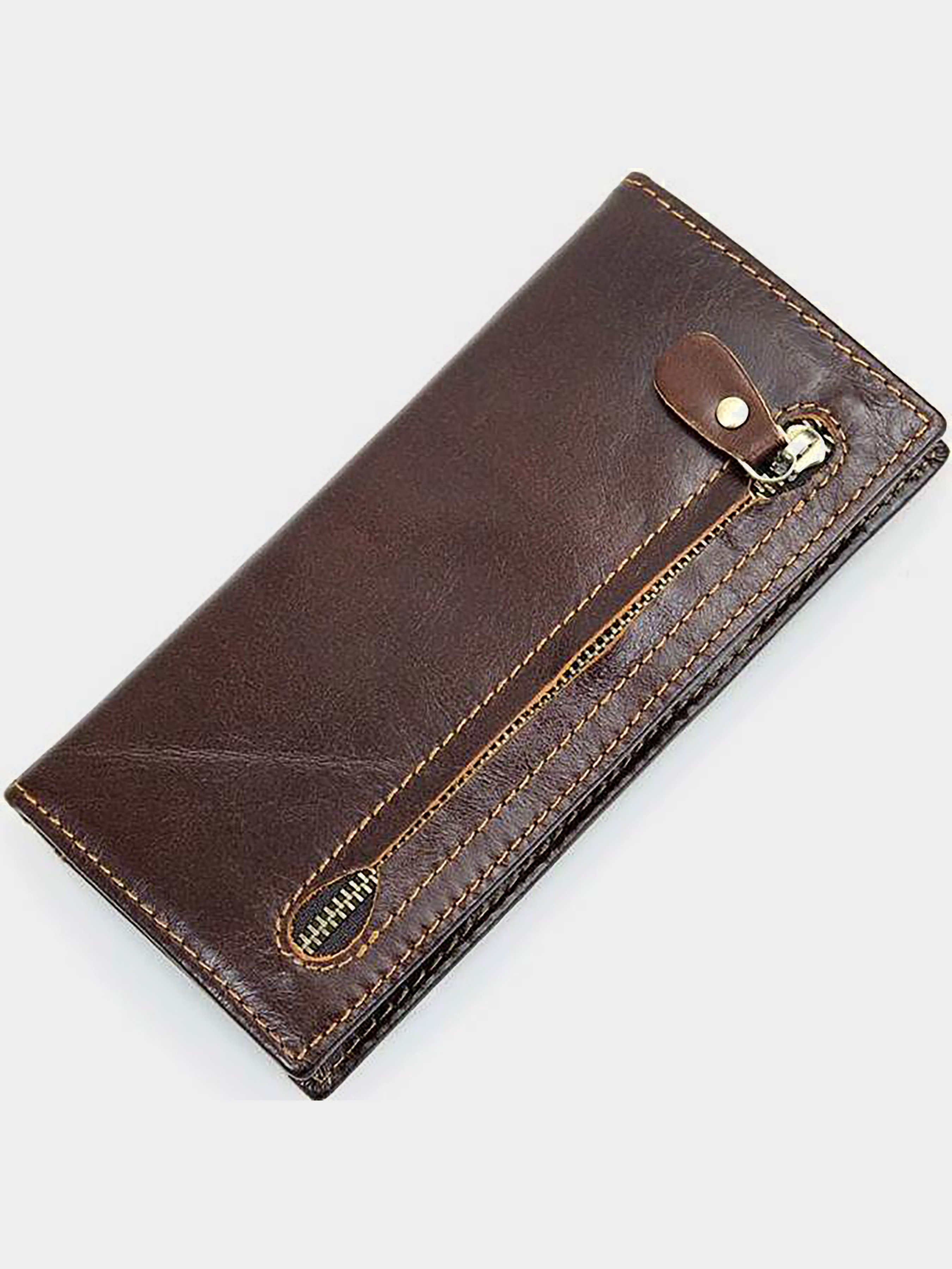 Vintage Гаманець (bag24_14536) Чоловіче колір - Коричневий матеріал - Шкіра Vintage - купити в Україні