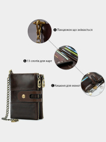 Кошелек Vintage модель bag24_14682 Фото