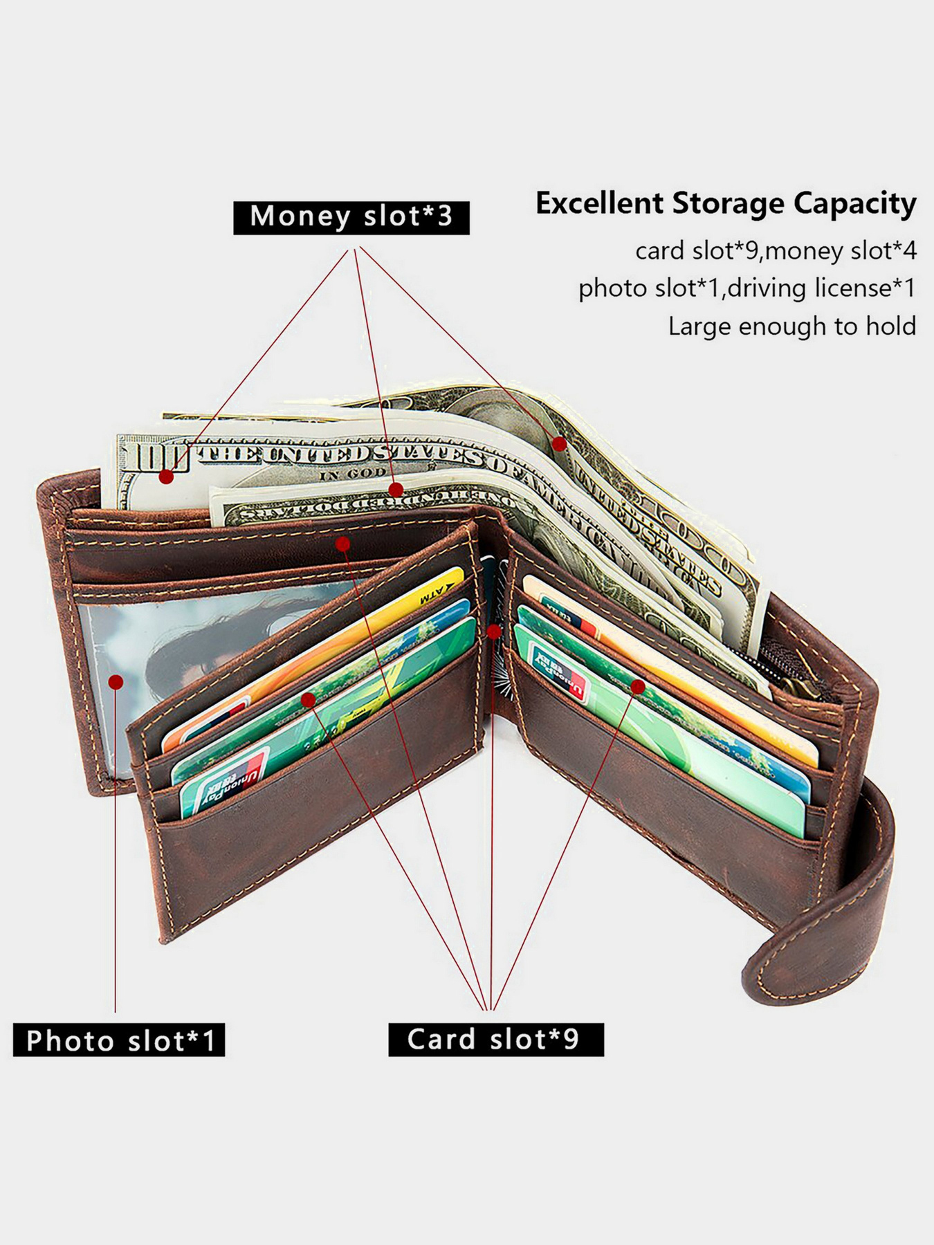 Портмоне Vintage модель bag24_20239 Фото