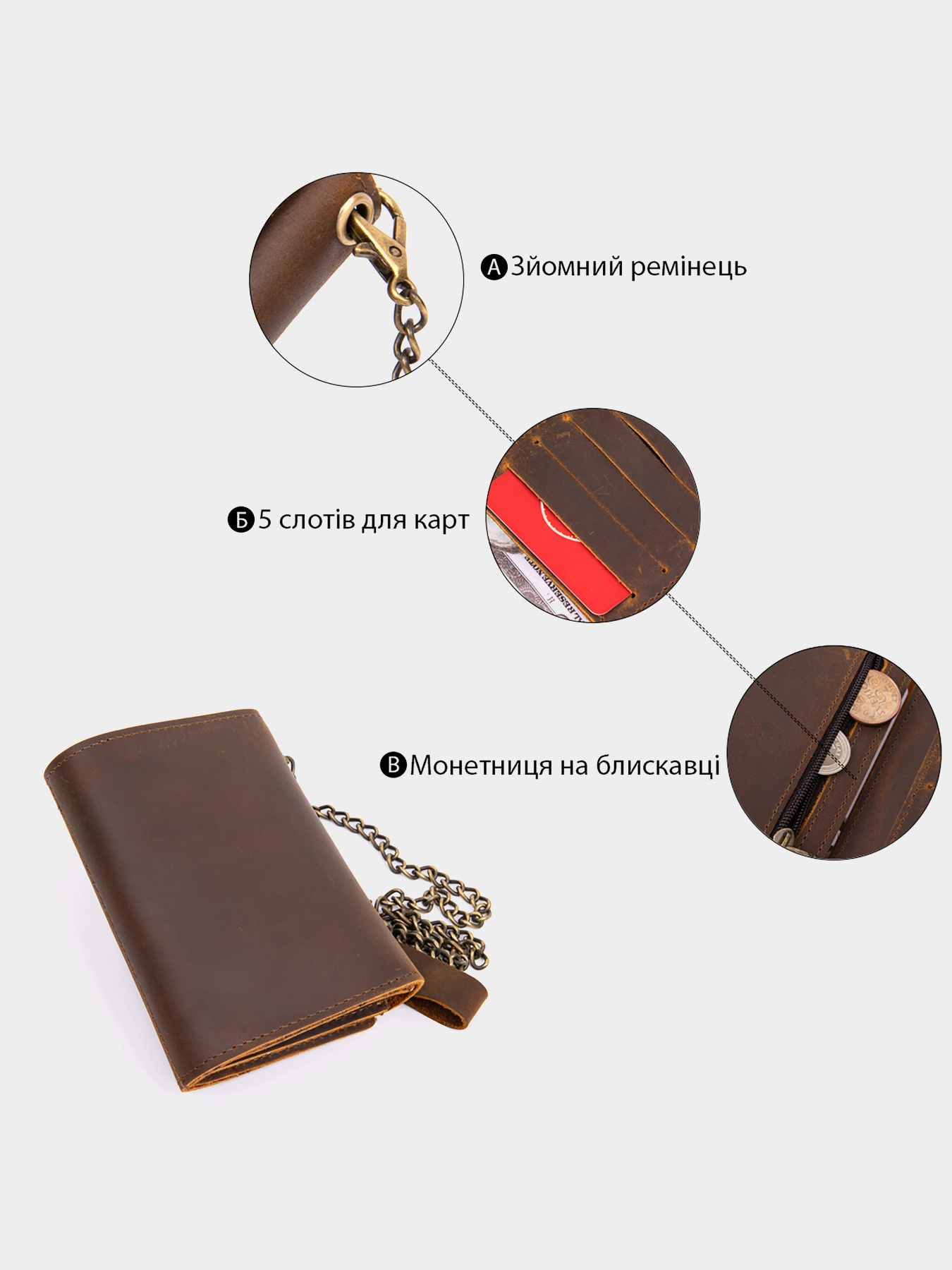 Портмоне Vintage модель bag24_20439 Фото