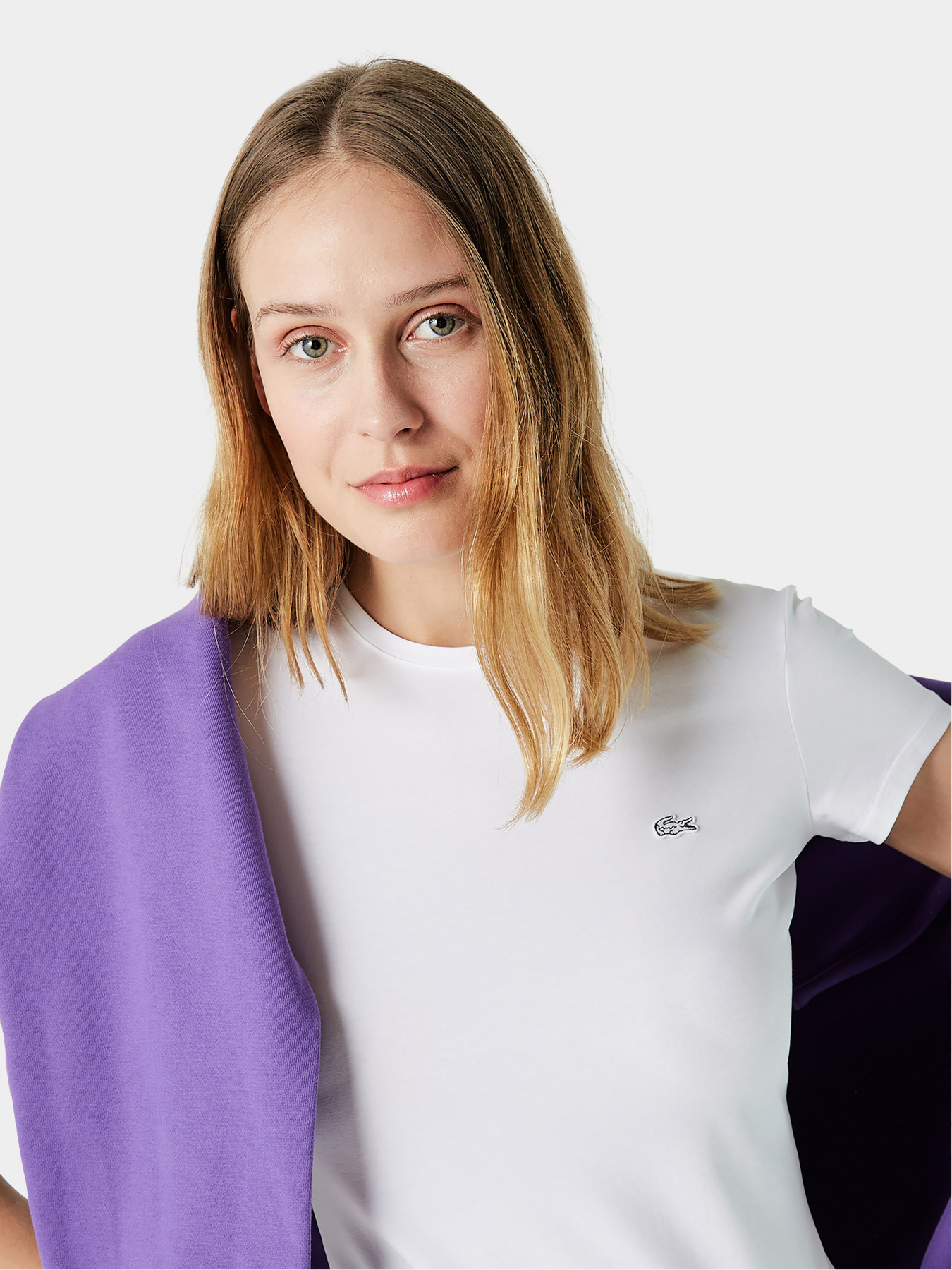 Футболка Lacoste модель TF0641001 Фото