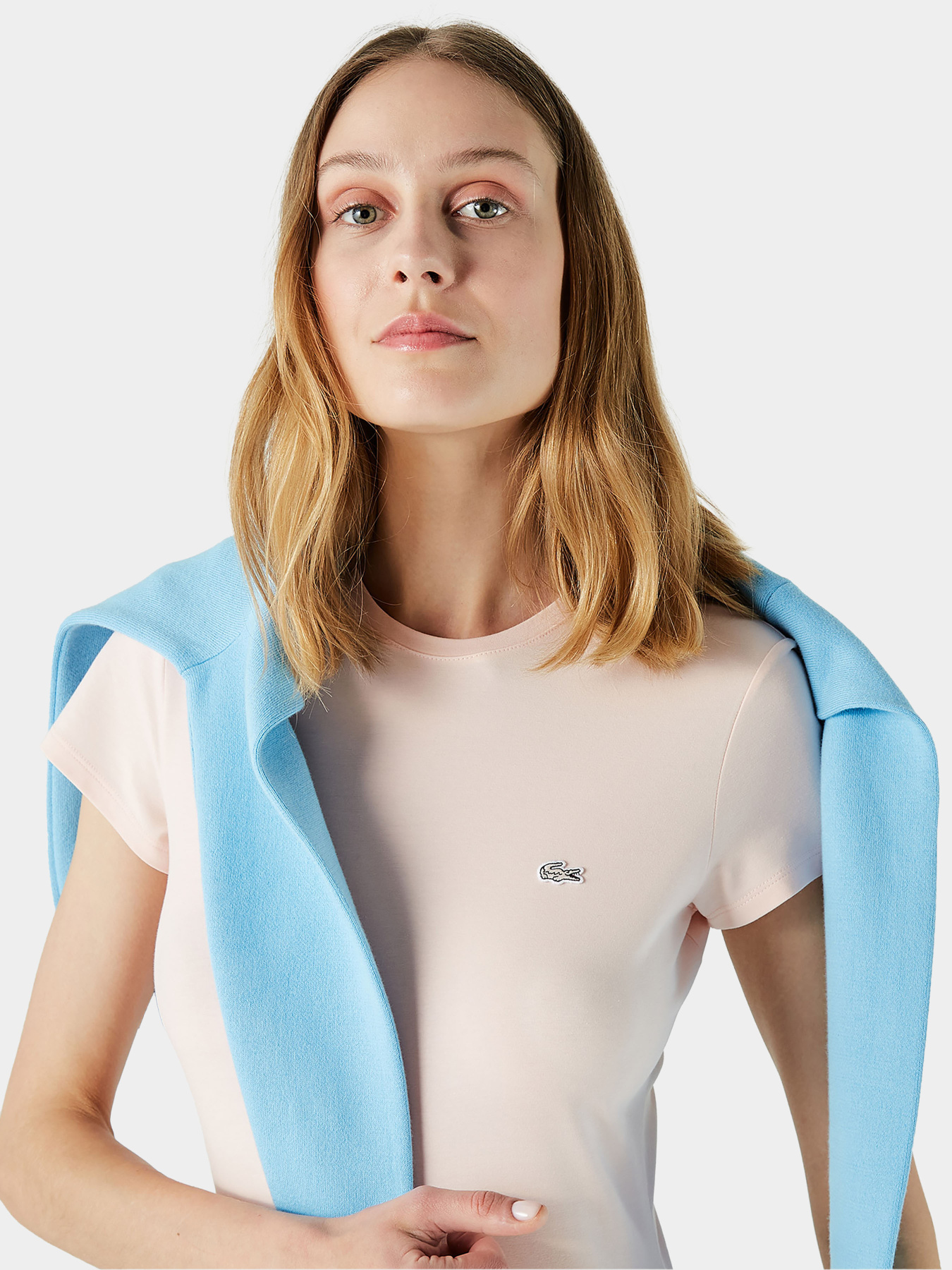 Футболка Lacoste модель TF0641CPM Футболка Lacoste модель TF0641CPM Фото