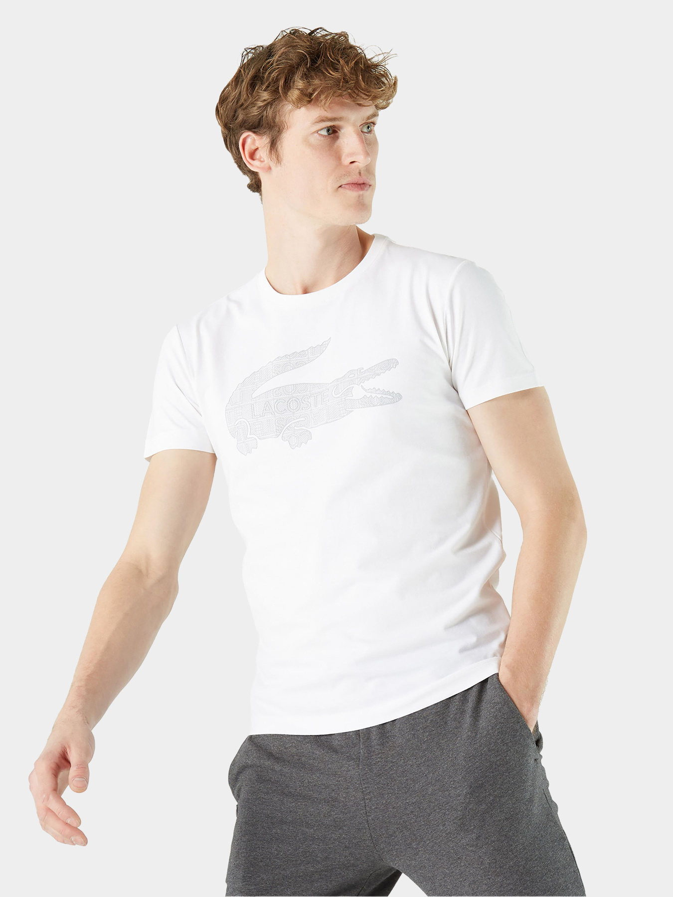 Футболка Lacoste модель TH020808B Фото