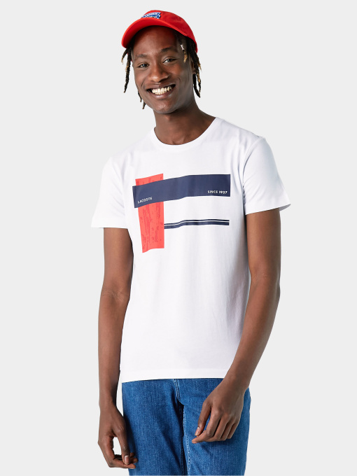 Футболка Lacoste модель TH022121B Фото