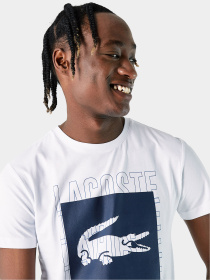 Футболка Lacoste модель TH022222B Фото