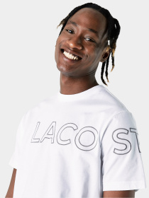 Футболка Lacoste модель TH024242B Фото