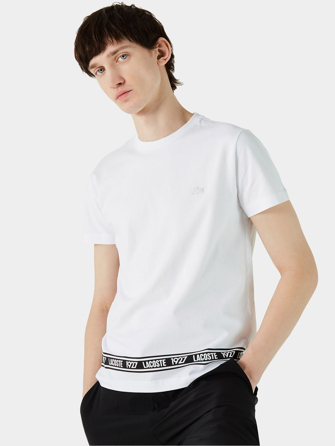 Футболка Lacoste модель TH024646B Фото