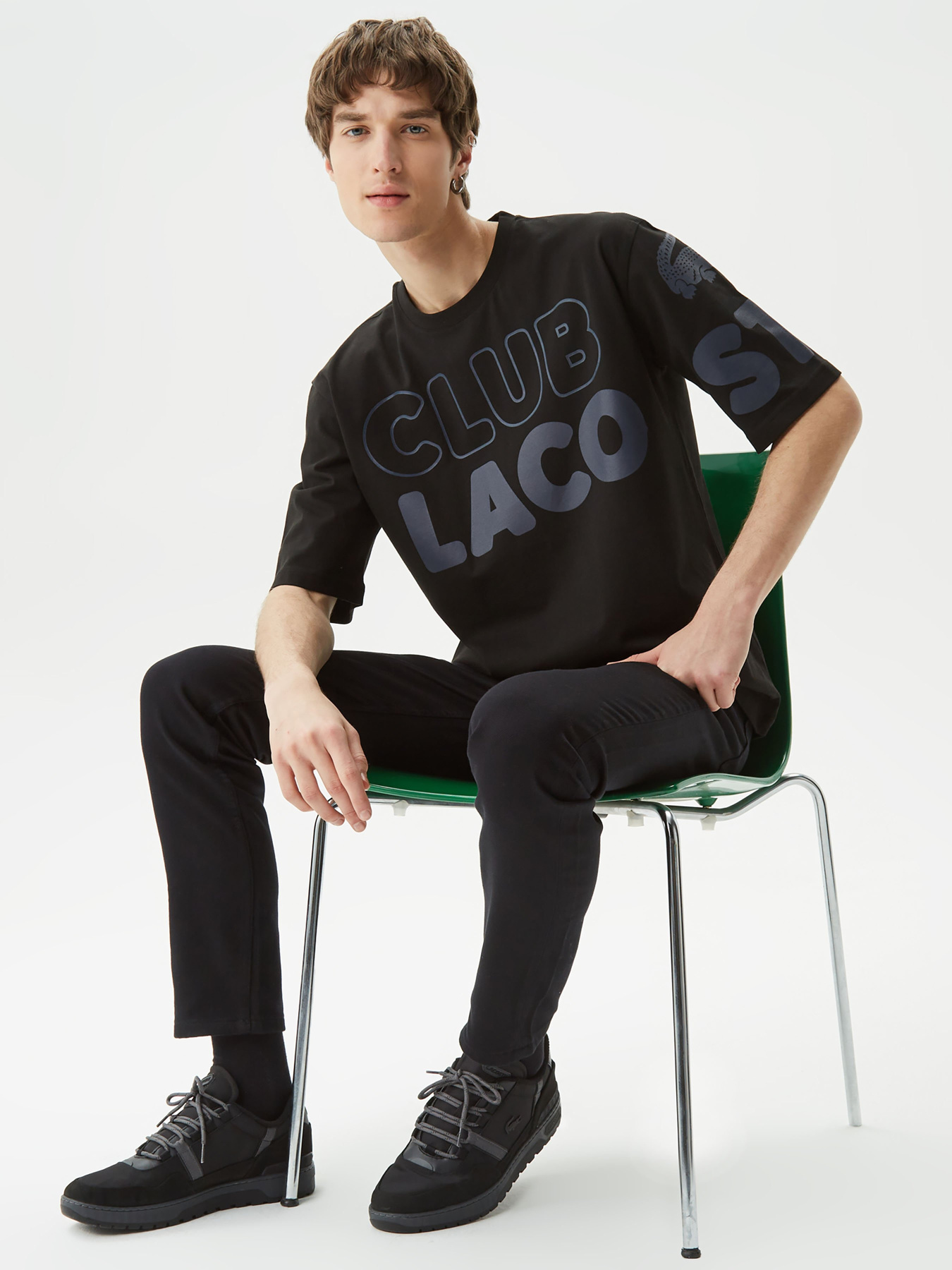 Футболка Lacoste модель TH031919S Футболка Lacoste модель TH031919S Фото