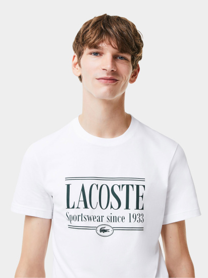 Футболка Lacoste модель TH0322001 — фото - INTERTOP