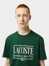 Футболка Lacoste модель TH0322132 Фото