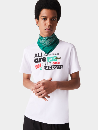 Футболка Lacoste модель TH1211001 - фото