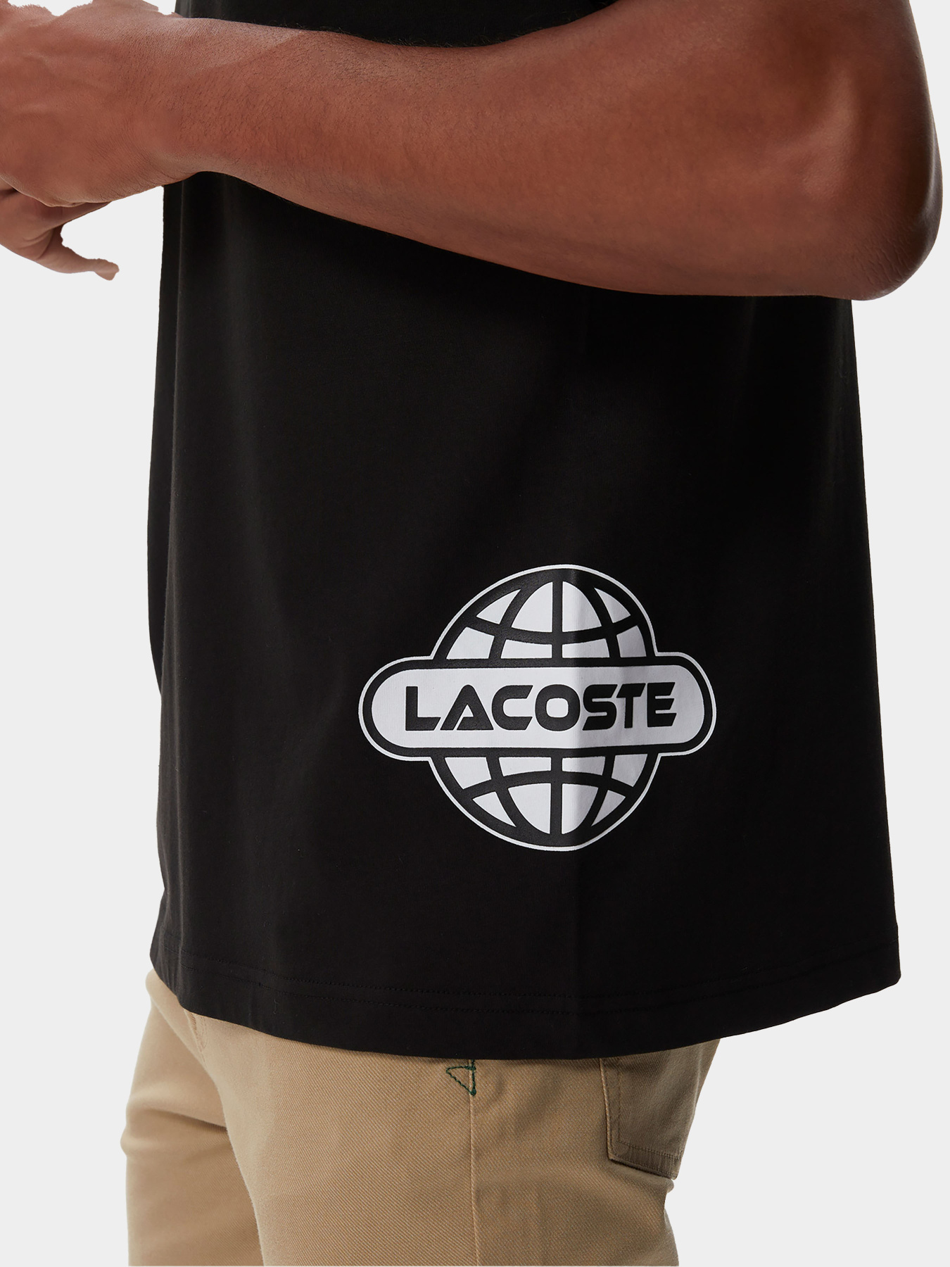 Футболка Lacoste модель TH240404S Футболка Lacoste модель TH240404S Фото