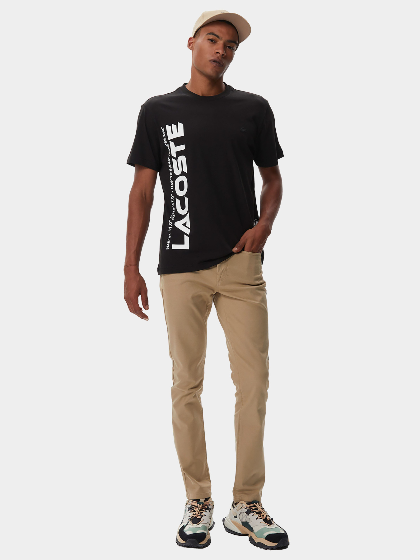 Футболка Lacoste модель TH240404S Футболка Lacoste модель TH240404S Фото