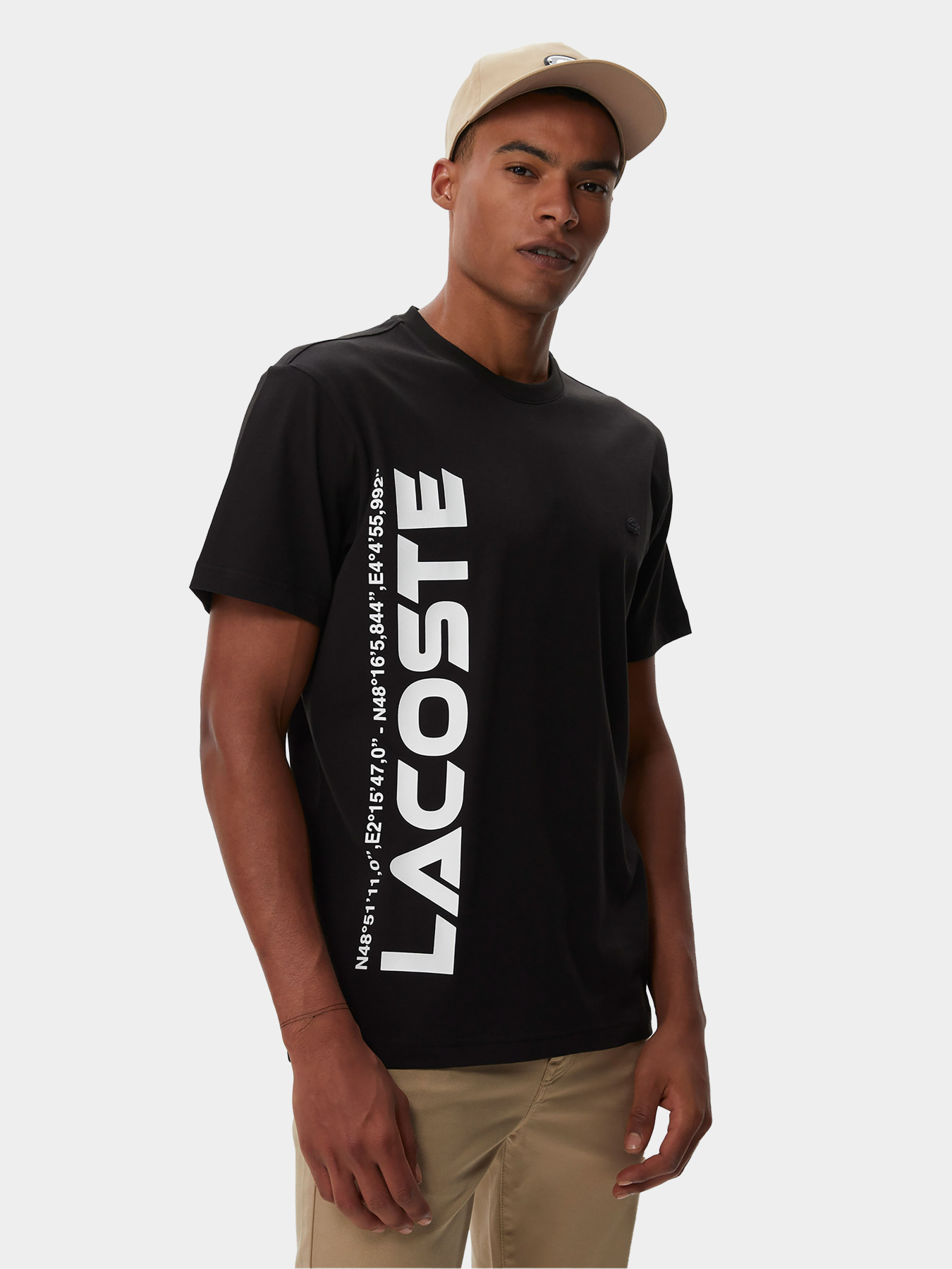 Футболка Lacoste модель TH240404S Футболка Lacoste модель TH240404S Фото