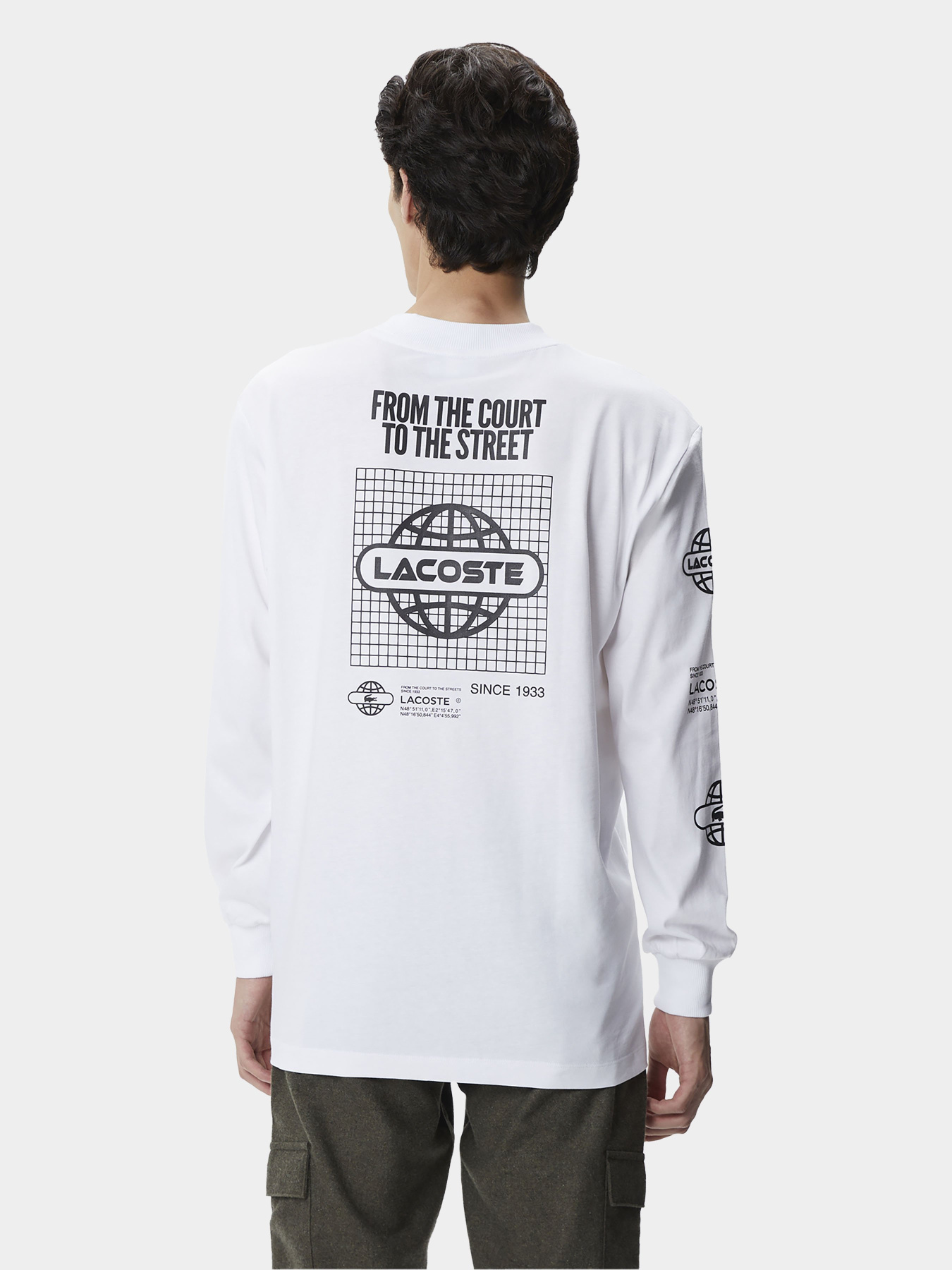 Лонгслив Lacoste модель TH240909B Фото