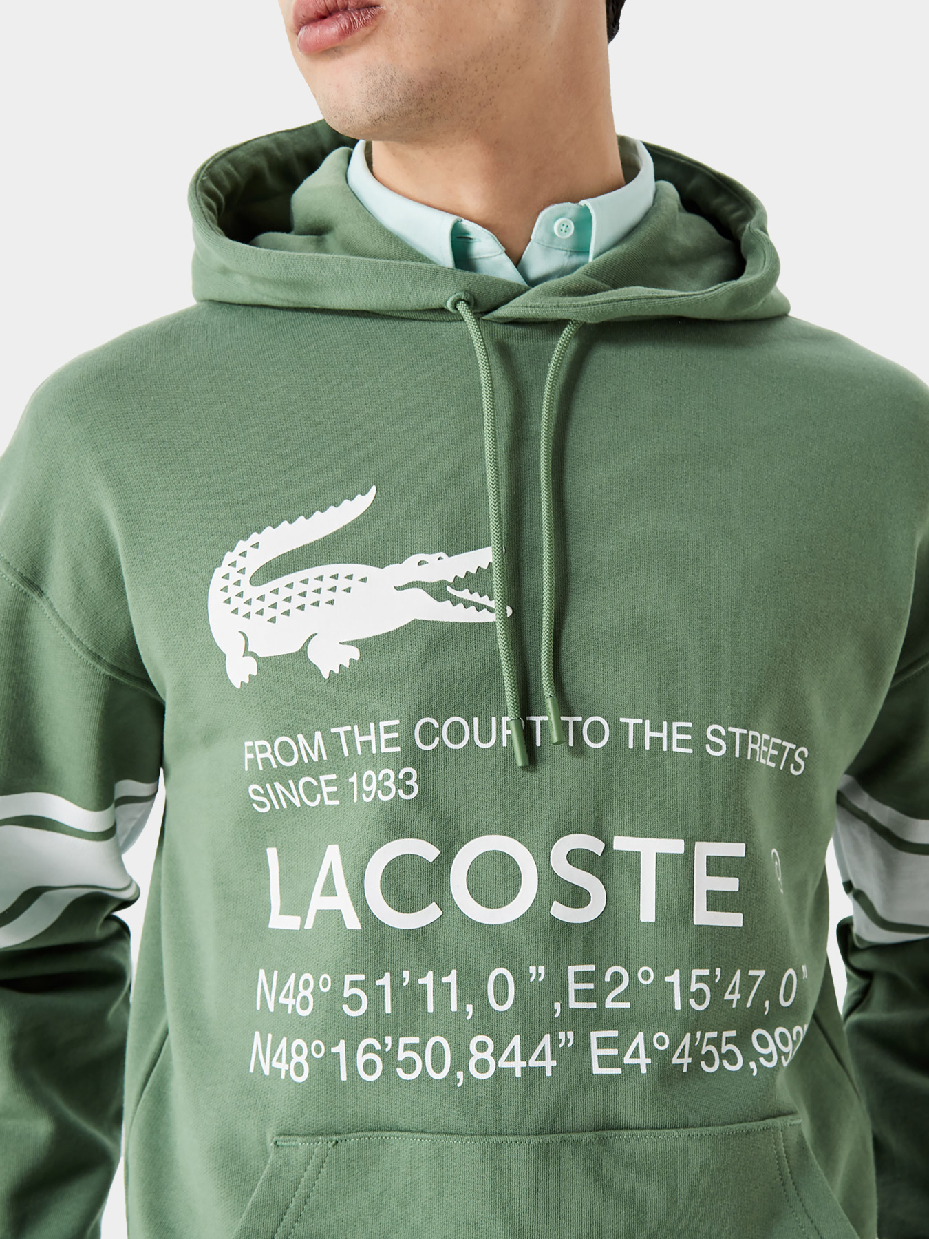 Худі Lacoste модель SH031717Y Фото