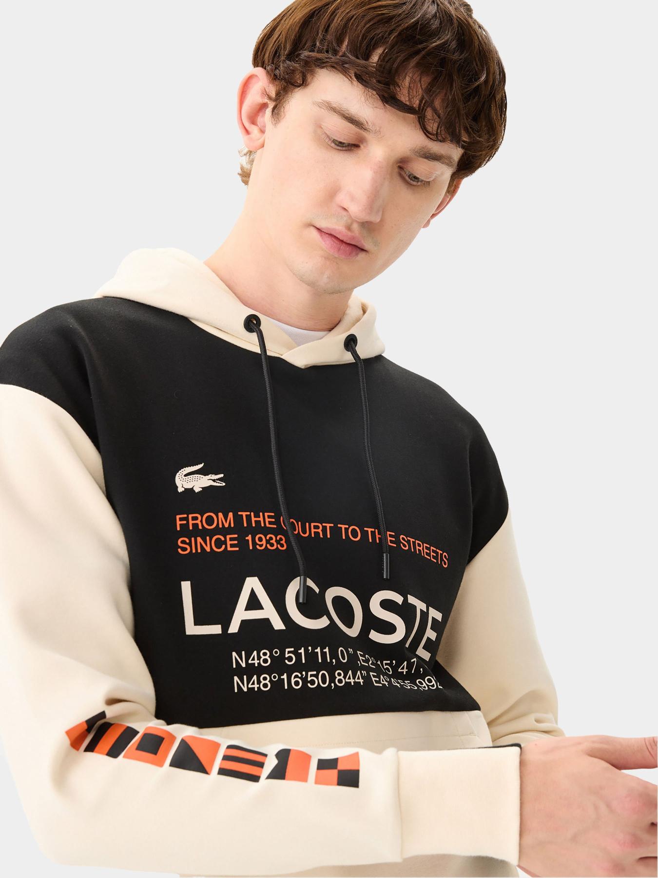 Худи Lacoste модель SH232020B Худи Lacoste модель SH232020B Фото