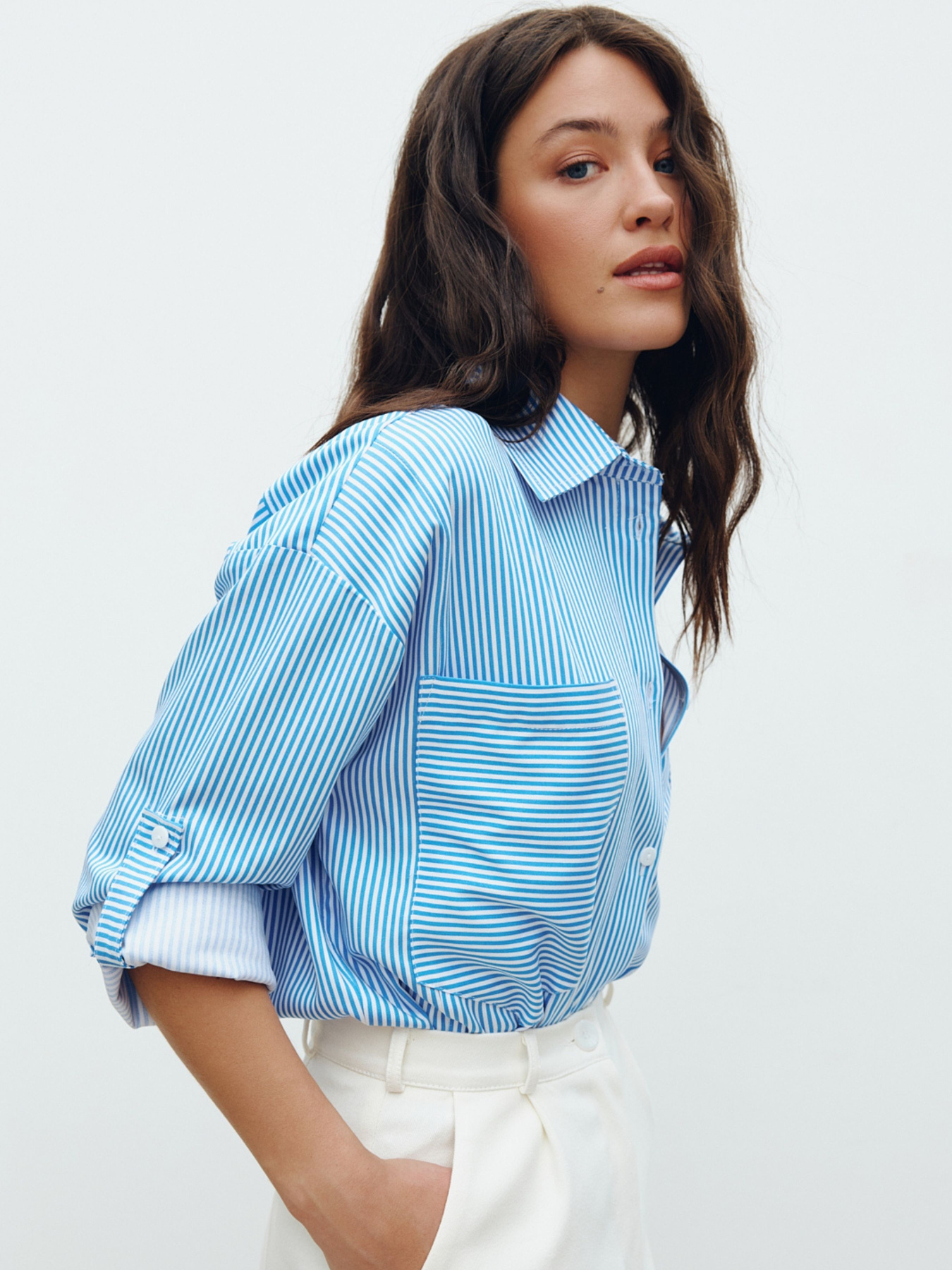 Сорочка повсякденна RicaMare модель RM4194-11-24DB Фото