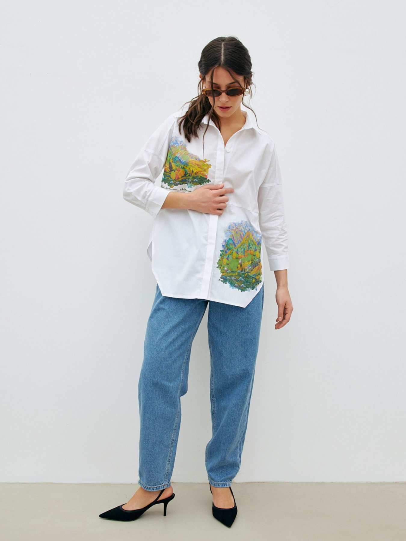 Рубашка повседневная RicaMare модель RM4184-10-24DB Фото