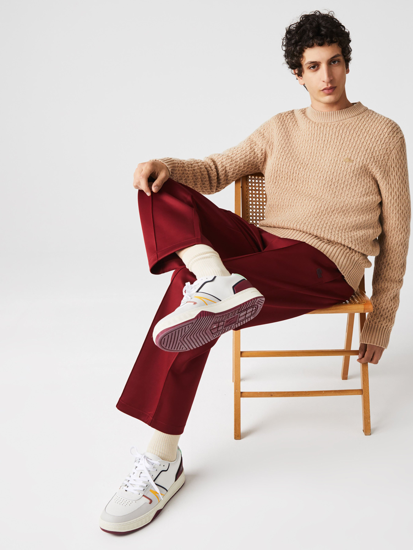 Джемпер Lacoste модель AH6799GE2 Джемпер Lacoste модель AH6799GE2 Фото