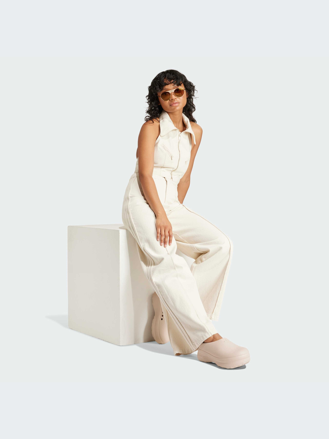 Брюки палаццо Adidas модель IS3584 Фото