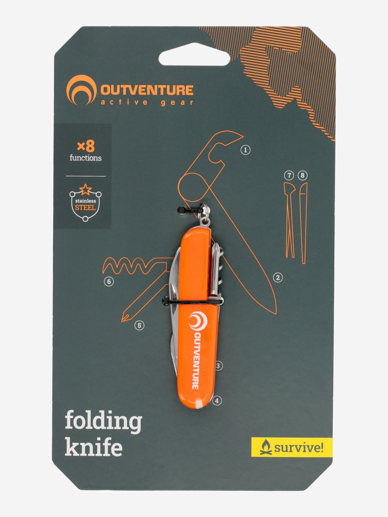 Ніж Outventure Модель S21EOUOL004OUT-02 Фото