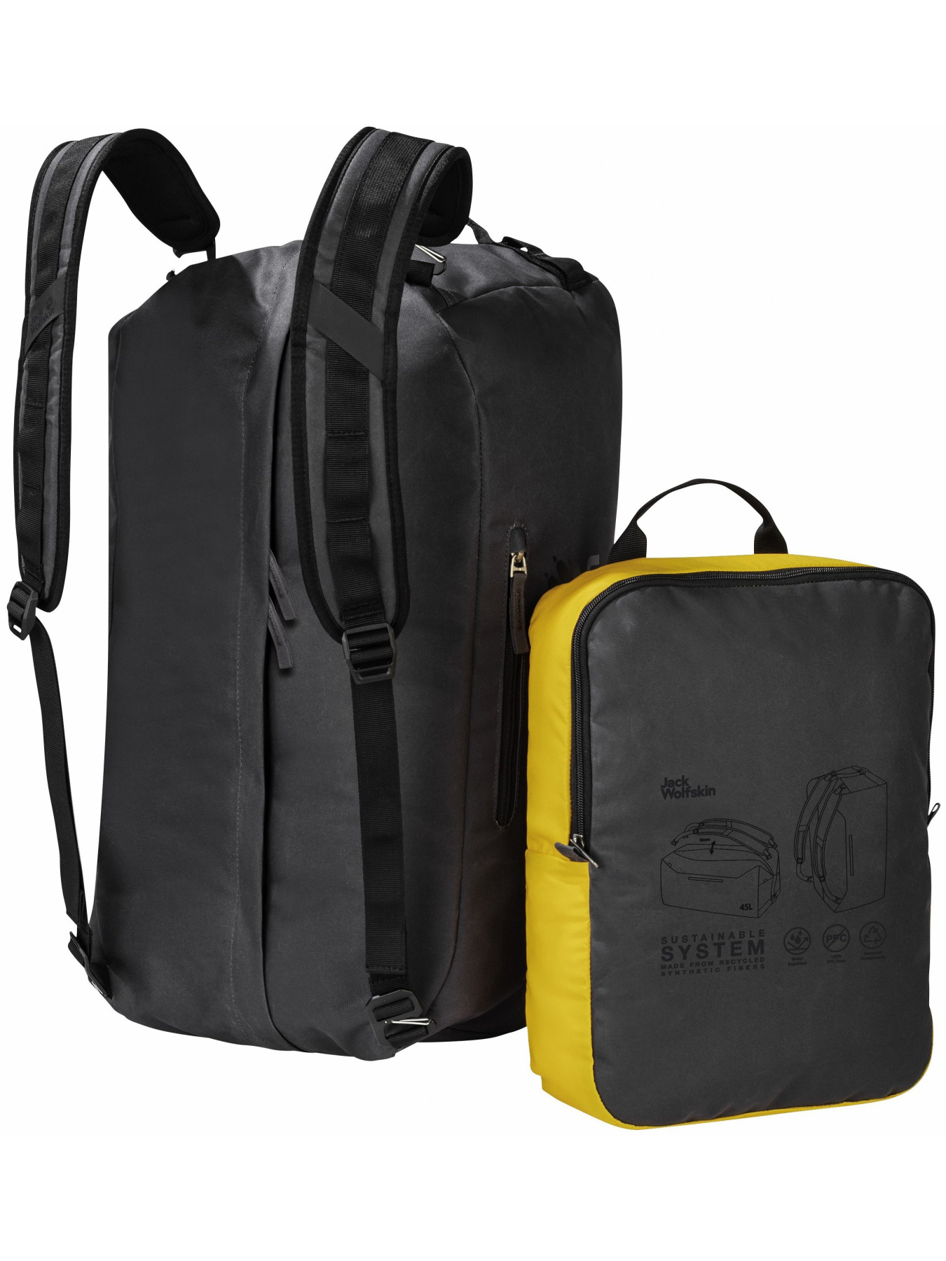 Дорожная сумка Jack Wolfskin Traveltopia duffle модель 2010801_6350 Фото