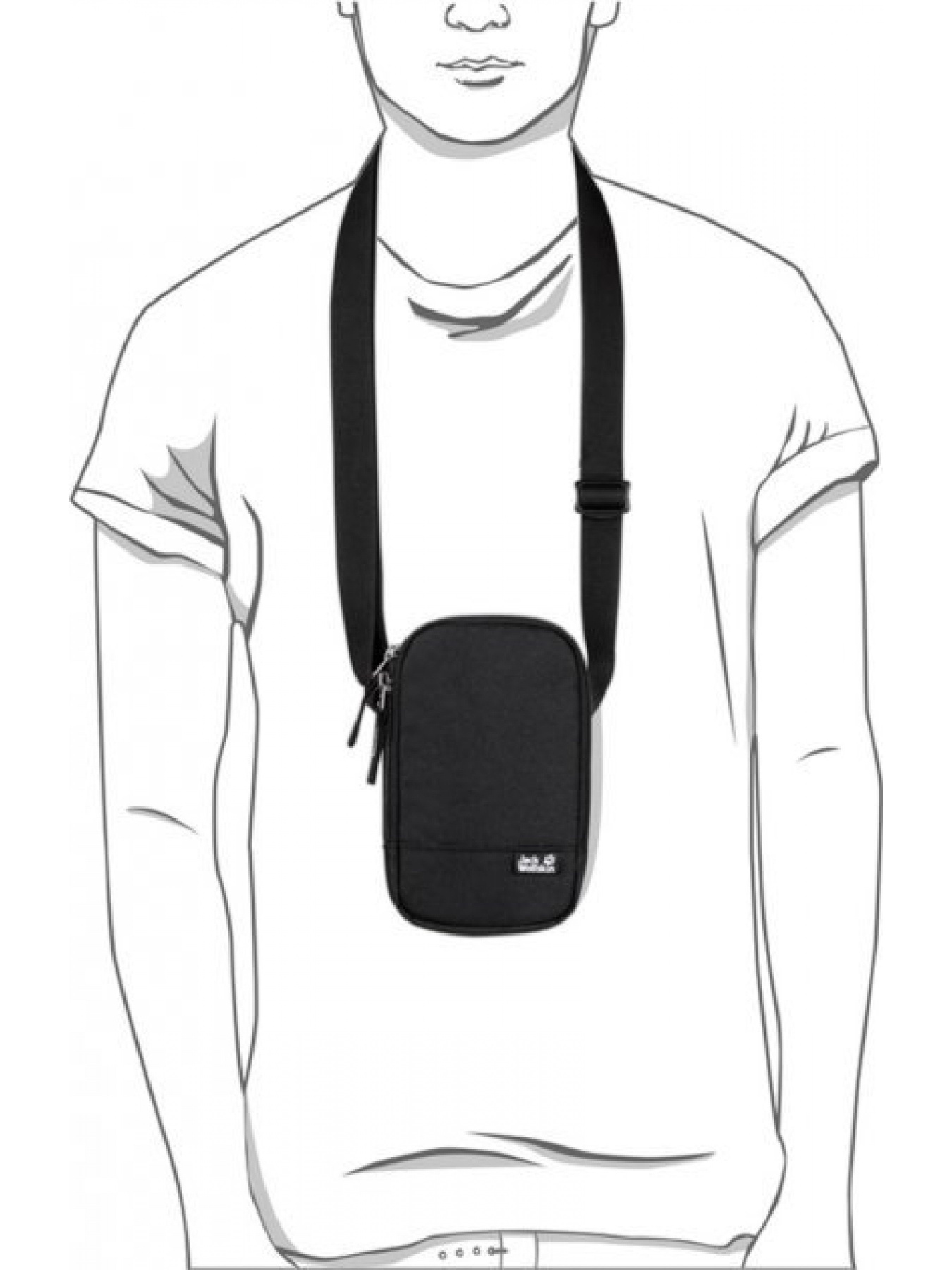 Мессенджер Jack Wolfskin Secretary модель 8006651_6000 Фото