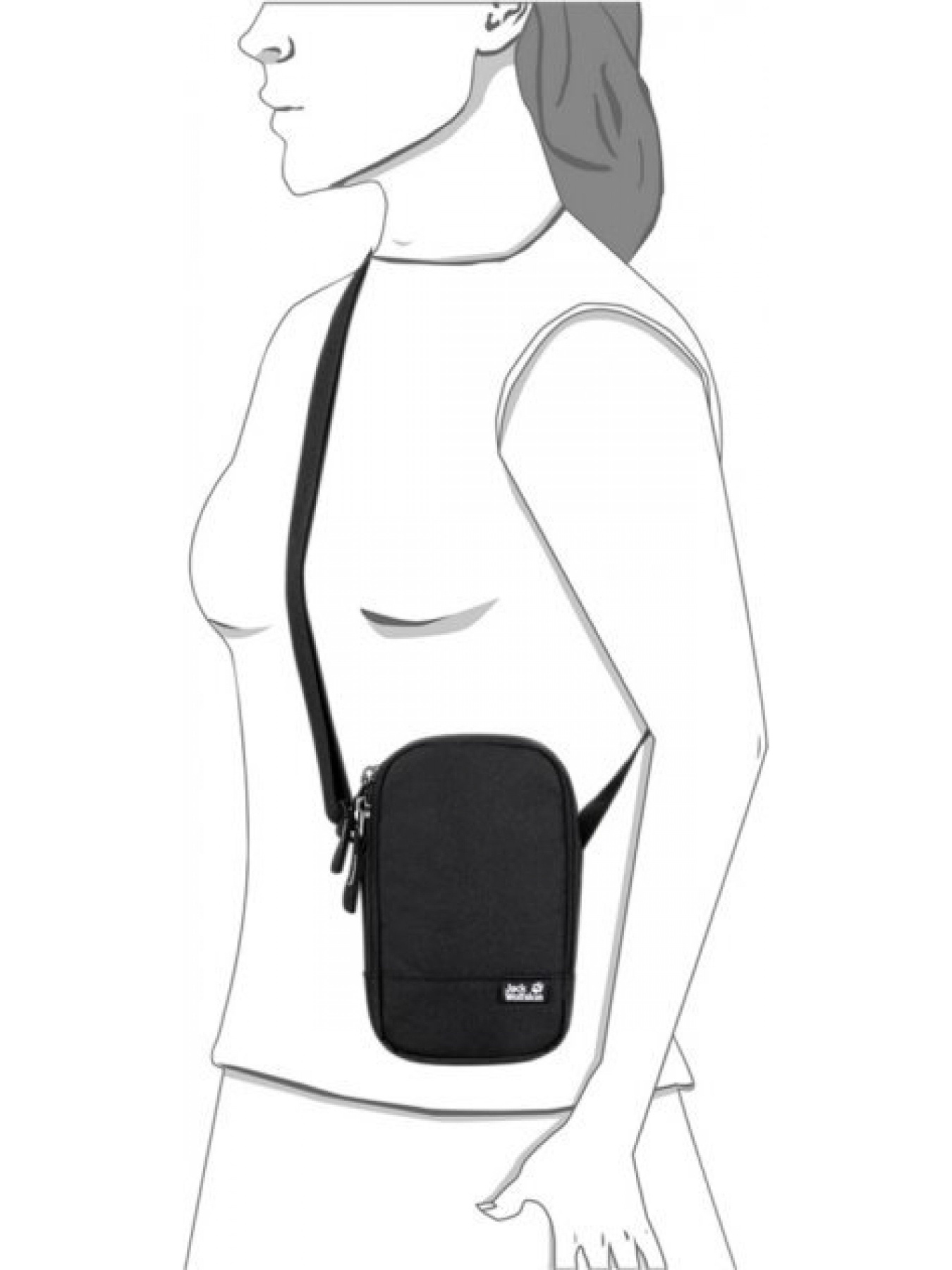 Мессенджер Jack Wolfskin Secretary модель 8006651_6000 Фото