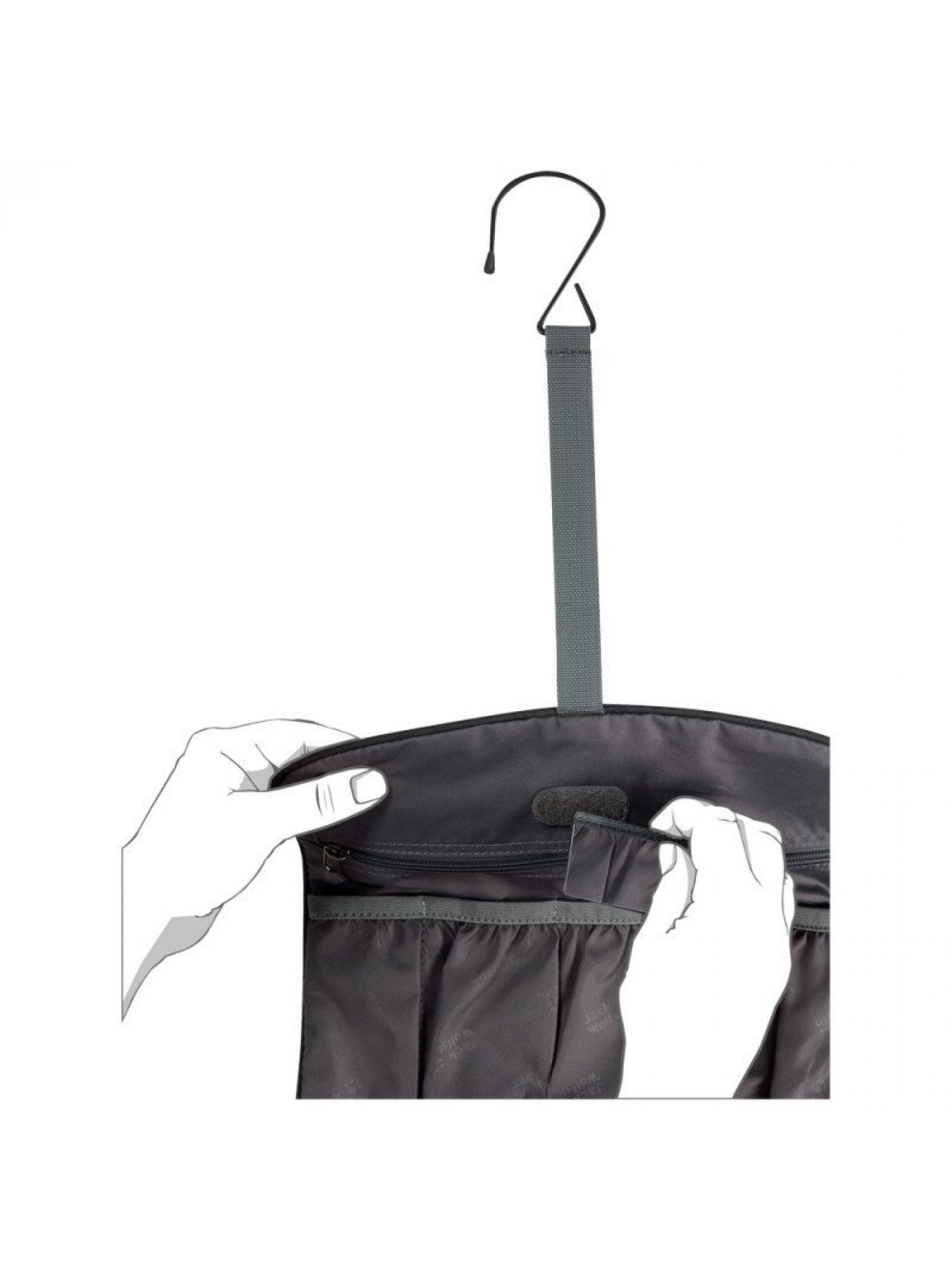 Несесер WASCHSALON Jack Wolfskin модель 8613001_6000 Фото