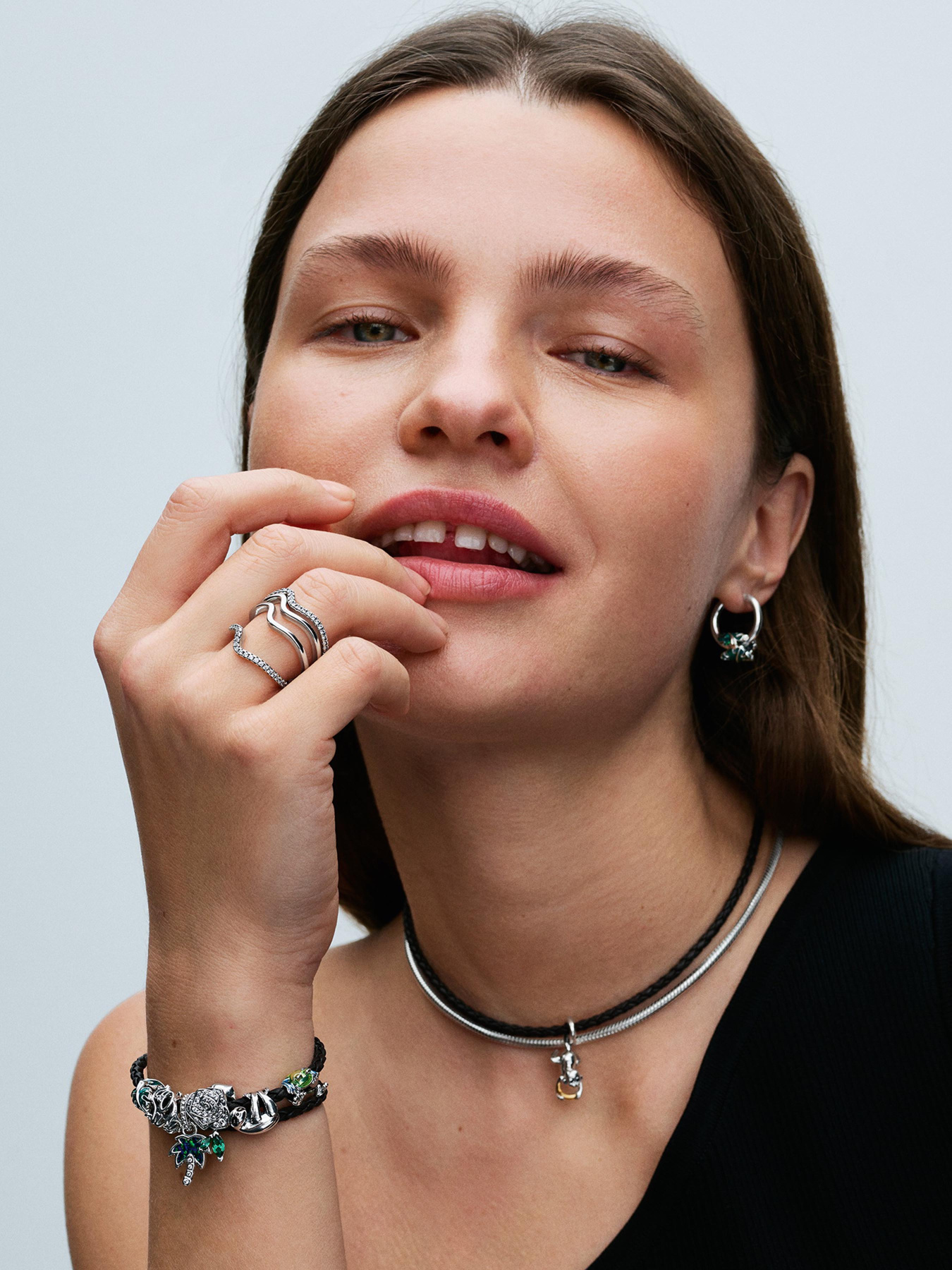 Кожаные PANDORA модель 593338C01 Кожаные PANDORA модель 593338C01 Фото