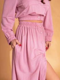 Костюм ISSA Plus модель SA-534_розовый Фото