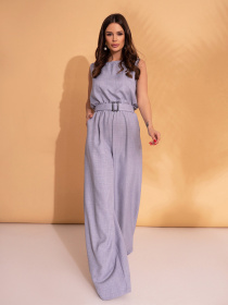 Комбинезон ISSA Plus модель 14626_серый Фото